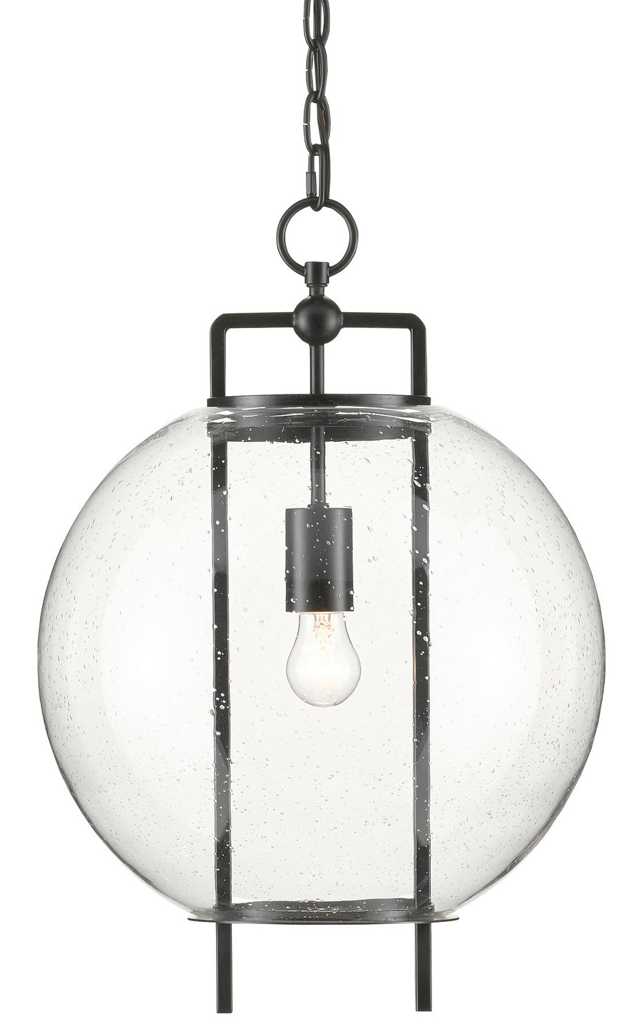 Currey and Company - 9000-0599 - One Light Pendant - Breakspear - Antique Black