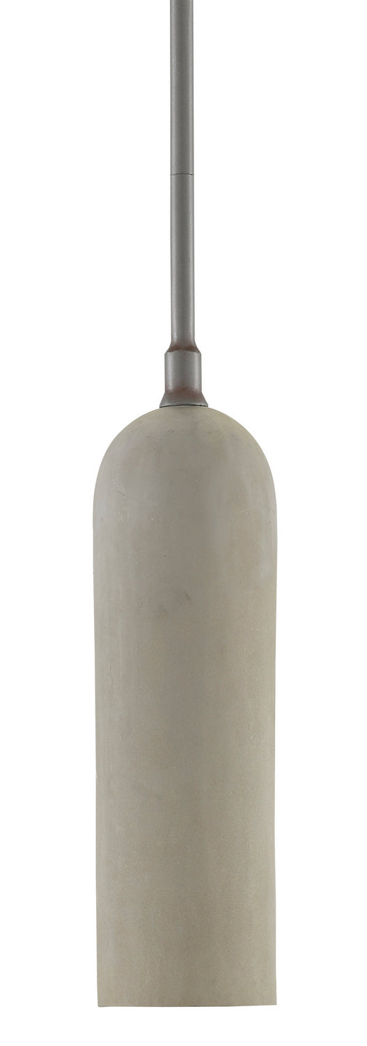 Currey and Company - 9000-0625 - One Light Pendant - Stonemoss - Hiroshi Gray/Portland