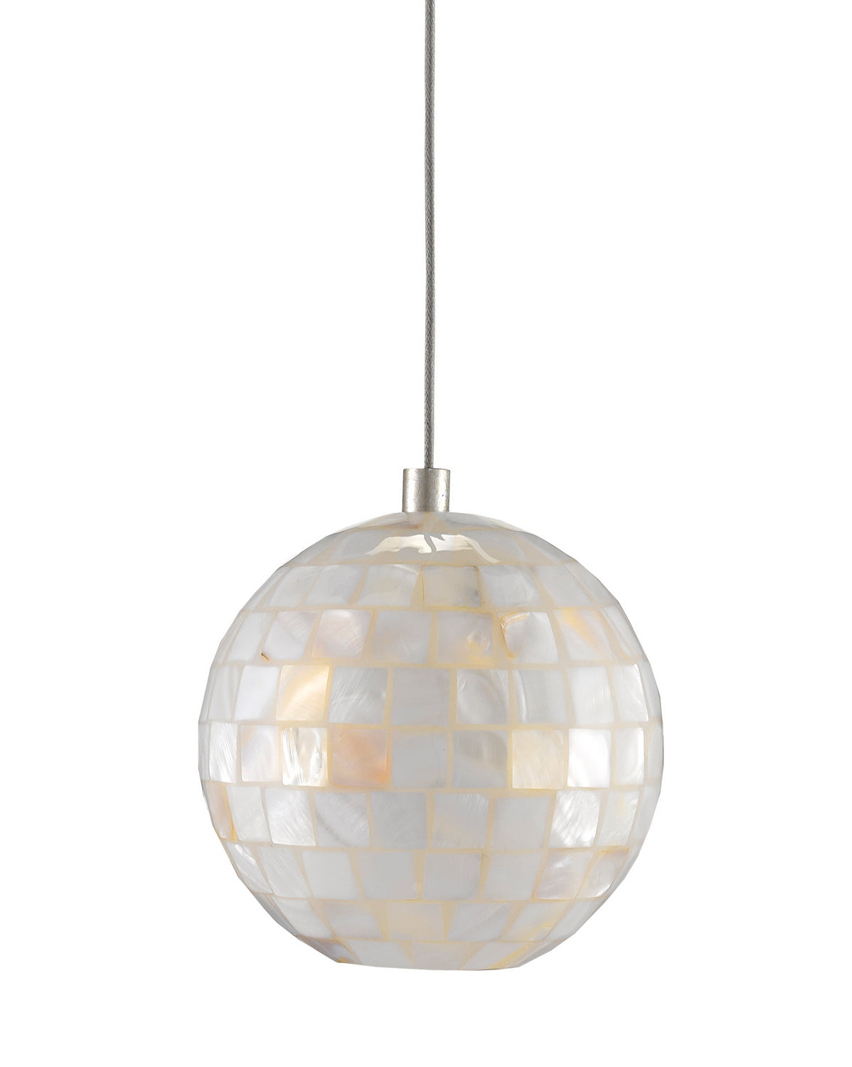 Currey and Company - 9000-0716 - One Light Pendant - Finhorn - Pearl