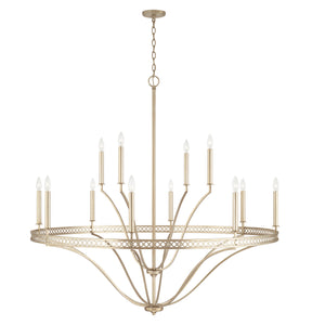 Capital Lighting - 443101WG - 12 Light Chandelier - Isabella - Winter Gold