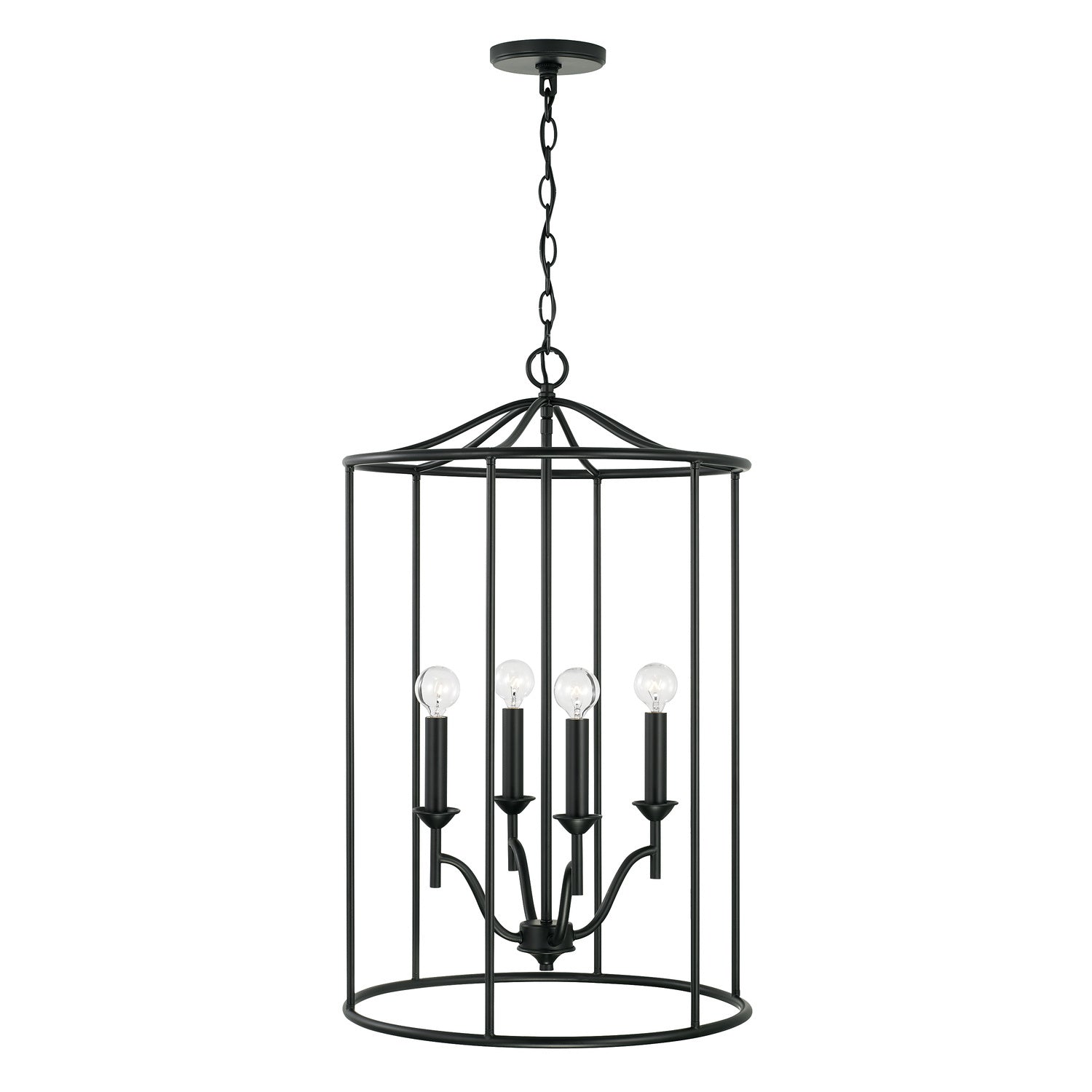Capital Lighting - 542041MB - Four Light Foyer - Peyton - Matte Black
