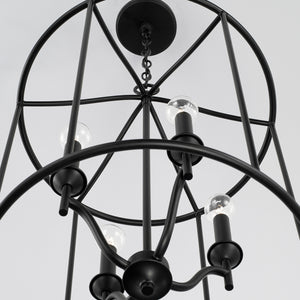 Capital Lighting - 542041MB - Four Light Foyer - Peyton - Matte Black