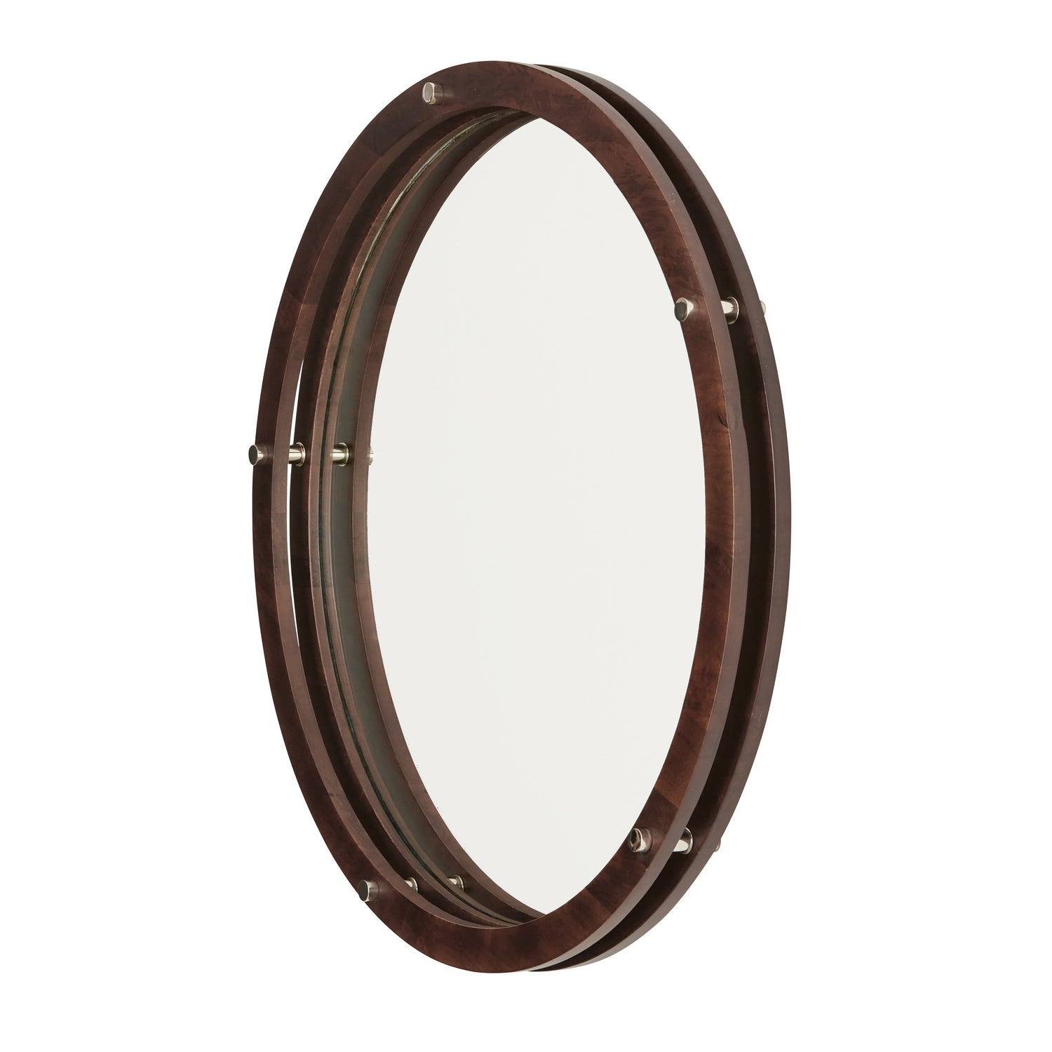 Capital Lighting - 739901MM - Mirror - Mirror - Dark Wood and Polished Nickel