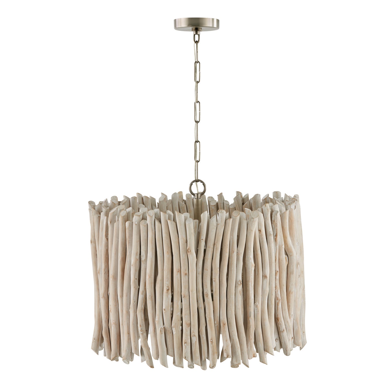 Capital Lighting - 340241PP - Four Light Pendant - Cara - Brushed Pewter