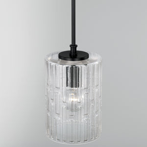 Capital Lighting - 341311MB - One Light Pendant - Emerson - Matte Black
