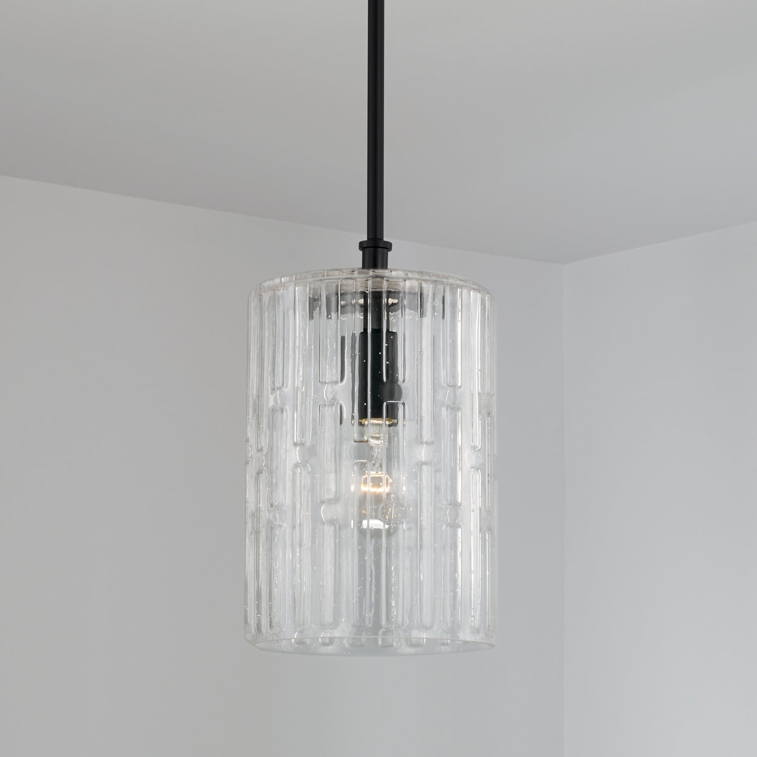 Capital Lighting - 341311MB - One Light Pendant - Emerson - Matte Black