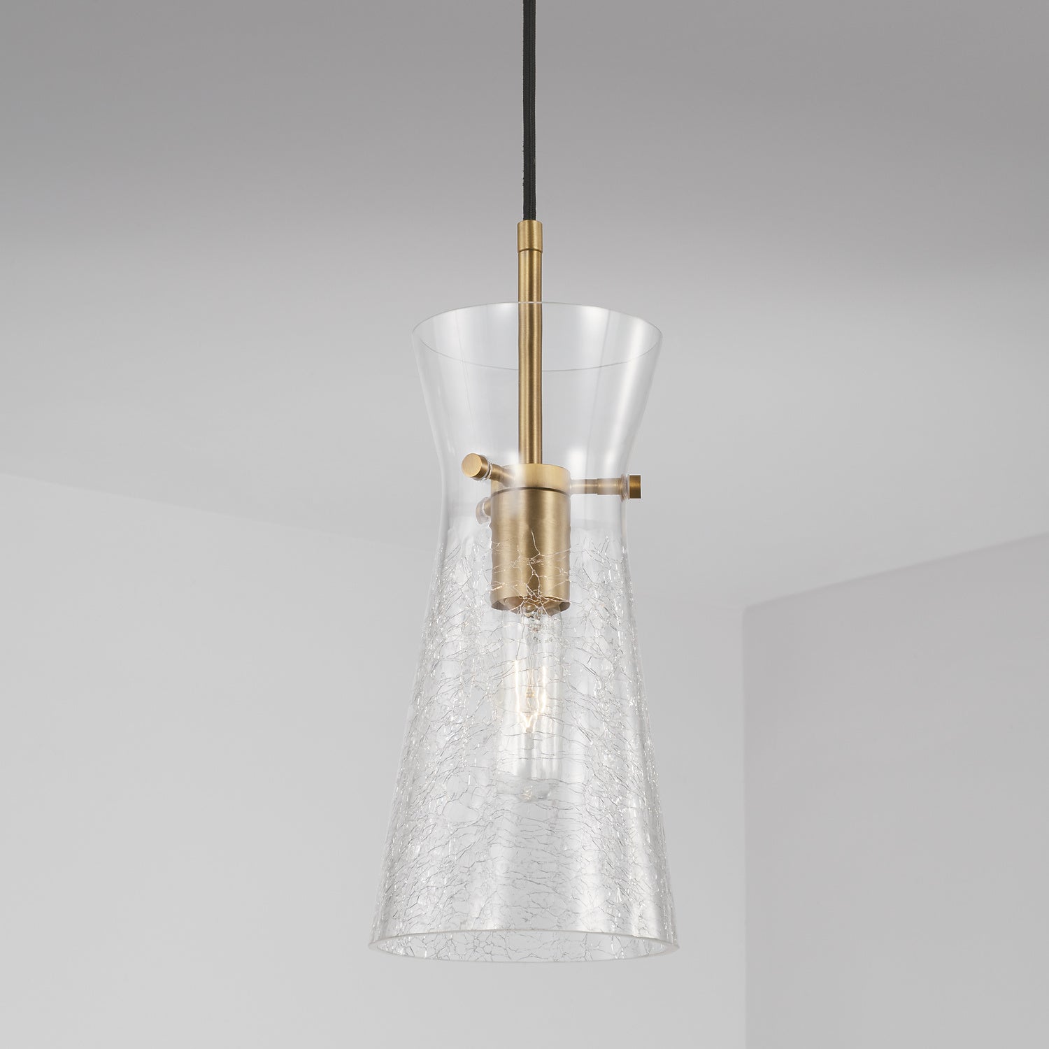 Capital Lighting - 342411AD - One Light Pendant - Mila - Aged Brass
