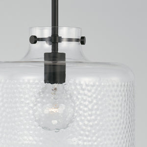 Capital Lighting - 342512MB - One Light Pendant - Brighton - Matte Black