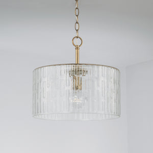 Capital Lighting - 241311AD - One Light Semi Flush Mount - Emerson - Aged Brass