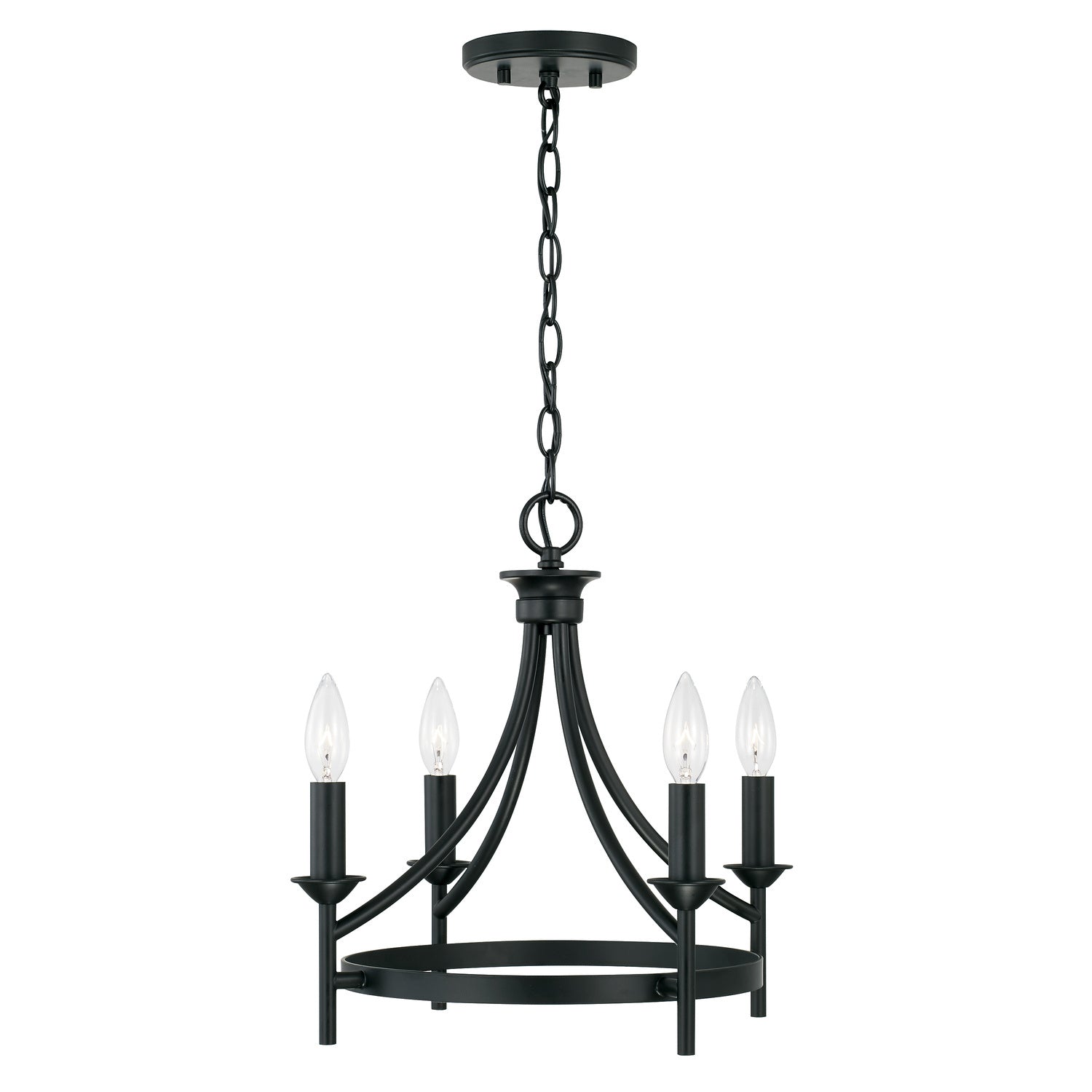 Capital Lighting - 242041MB - Four Light Semi Flush Mount - Peyton - Matte Black