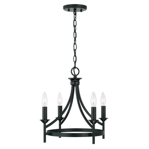 Capital Lighting - 242041MB - Four Light Semi Flush Mount - Peyton - Matte Black