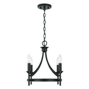 Capital Lighting - 242041MB - Four Light Semi Flush Mount - Peyton - Matte Black