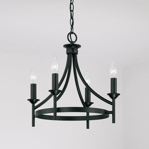 Capital Lighting - 242041MB - Four Light Semi Flush Mount - Peyton - Matte Black