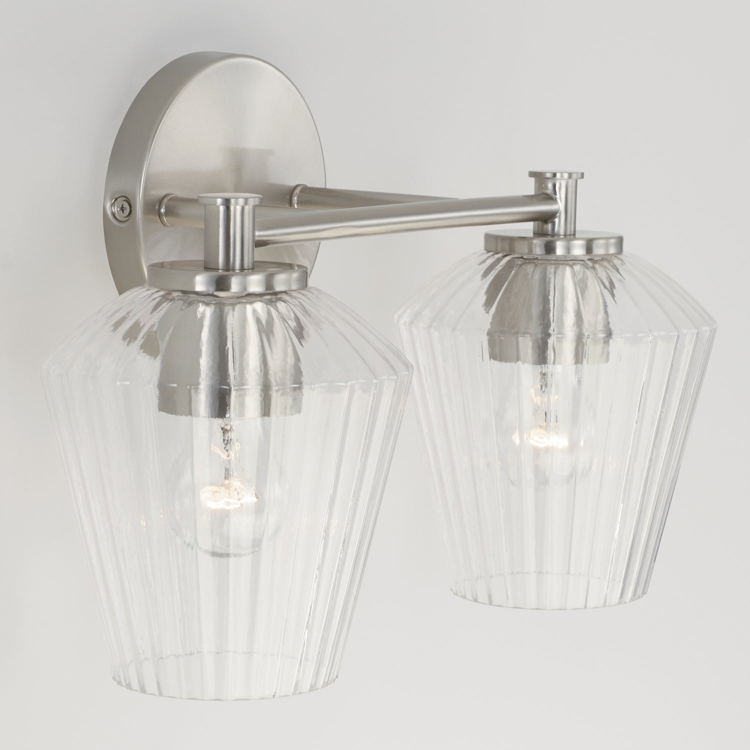 Capital Lighting - 141421BN-507 - Two Light Vanity - Beau - Brushed Nickel