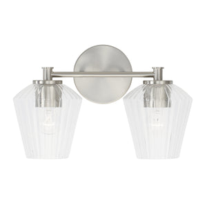 Capital Lighting - 141421BN-507 - Two Light Vanity - Beau - Brushed Nickel