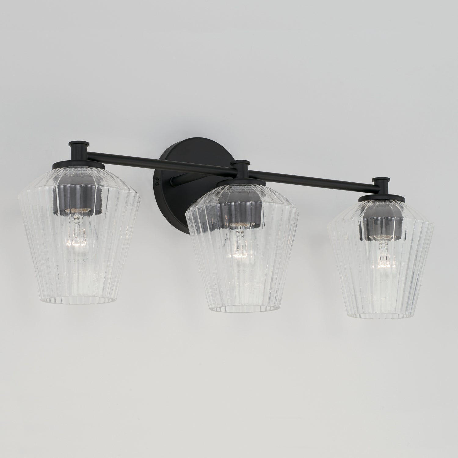 Capital Lighting - 141431MB-507 - Three Light Vanity - Beau - Matte Black