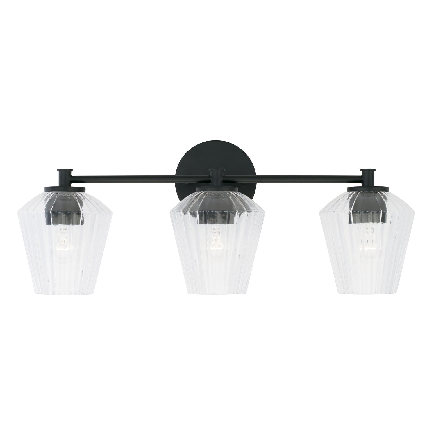 Capital Lighting - 141431MB-507 - Three Light Vanity - Beau - Matte Black