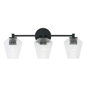 Capital Lighting - 141431MB-507 - Three Light Vanity - Beau - Matte Black
