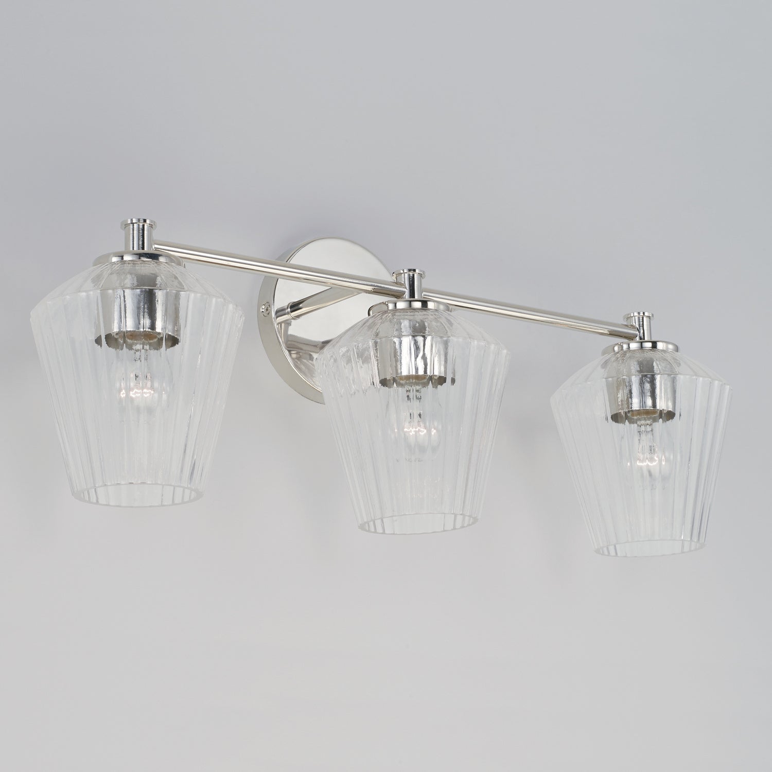 Capital Lighting - 141431PN-507 - Three Light Vanity - Beau - Polished Nickel