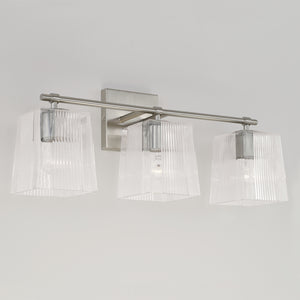 Capital Lighting - 141731BN-508 - Three Light Vanity - Lexi - Brushed Nickel