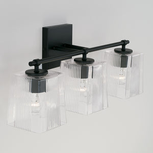 Capital Lighting - 141731MB-508 - Three Light Vanity - Lexi - Matte Black