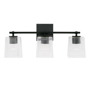 Capital Lighting - 141731MB-508 - Three Light Vanity - Lexi - Matte Black
