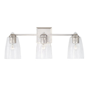 Capital Lighting - 141831PN-509 - Three Light Vanity - Laurent - Polished Nickel