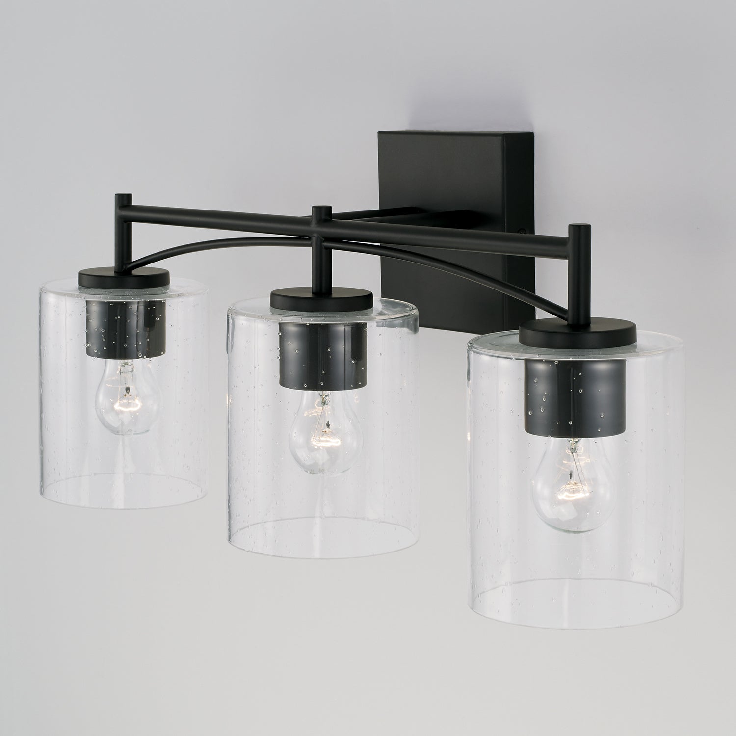 Capital Lighting - 142031MB-510 - Three Light Vanity - Peyton - Matte Black