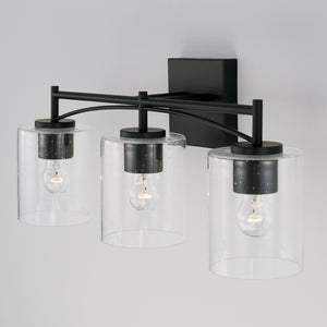 Capital Lighting - 142031MB-510 - Three Light Vanity - Peyton - Matte Black