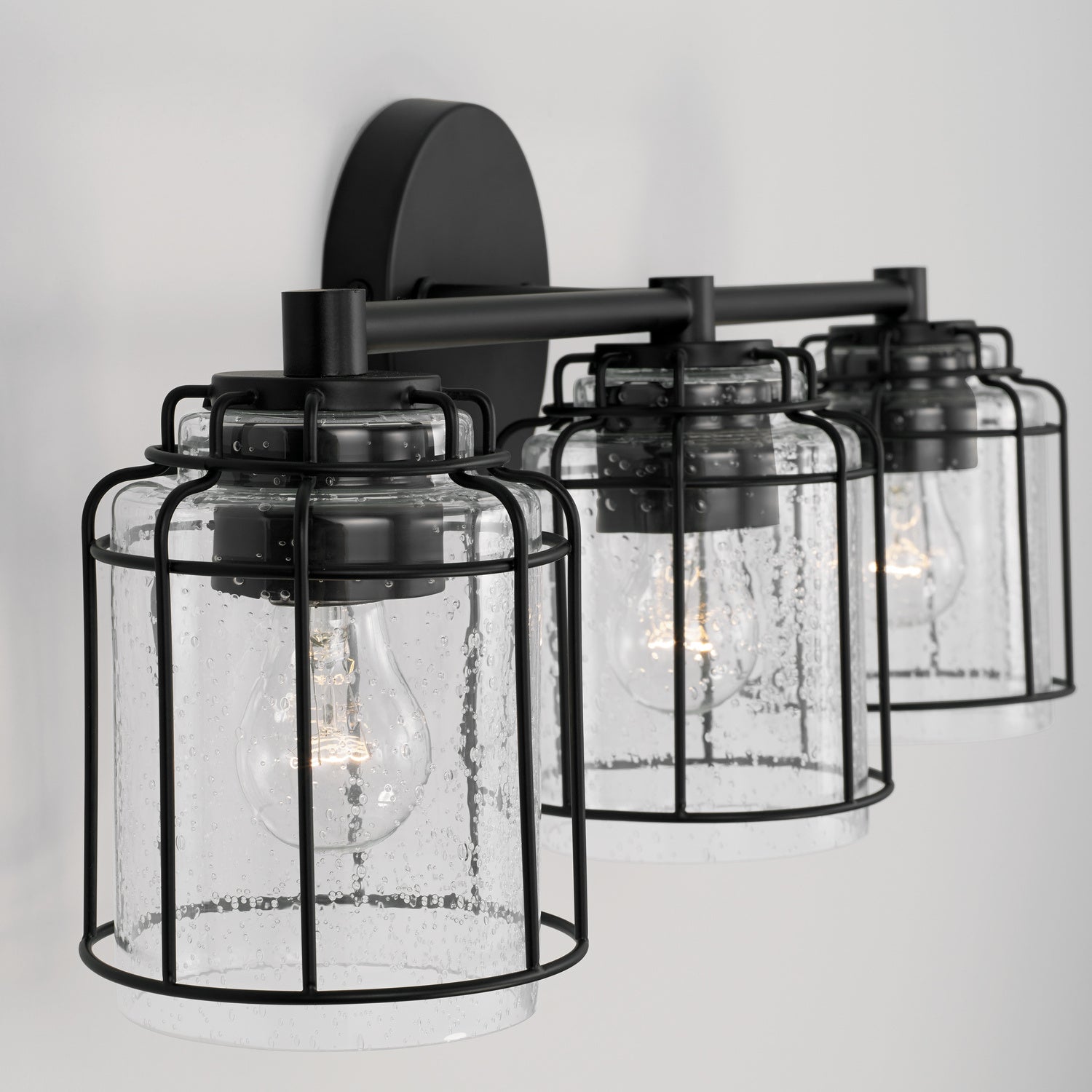 Capital Lighting - 142931MB-516 - Three Light Vanity - Harmon - Matte Black