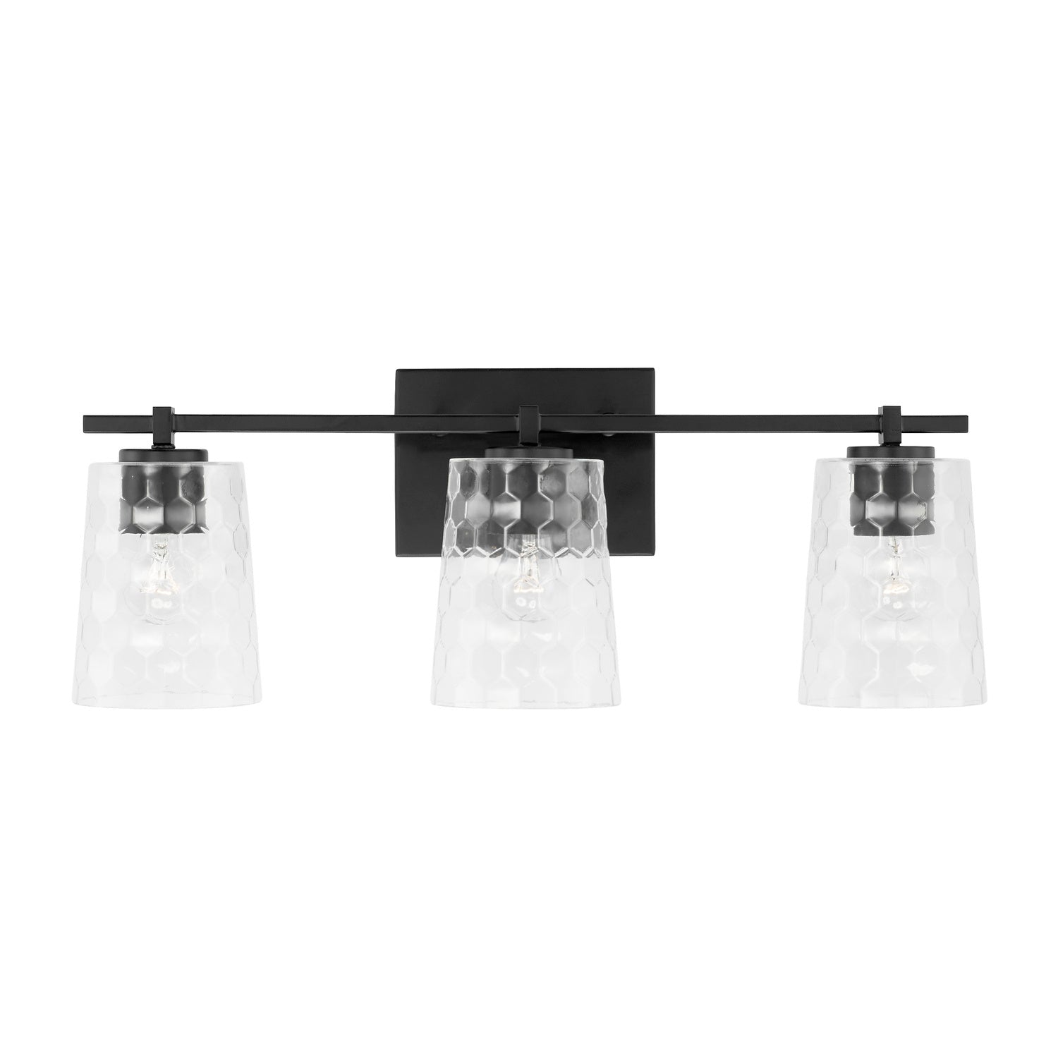 Capital Lighting - 143531MB-517 - Three Light Vanity - Burke - Matte Black