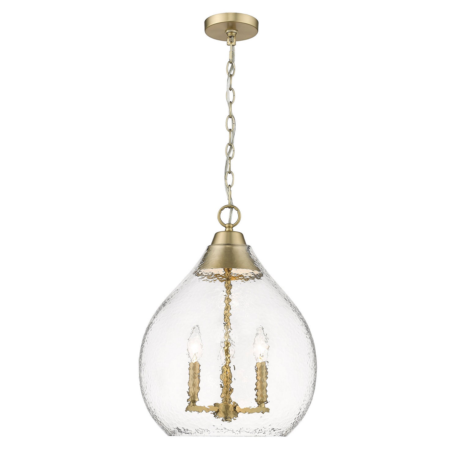 Golden - 1094-3P BCB-HCG - Three Light Pendant - Ariella BCB - Brushed Champagne Bronze