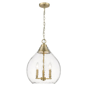 Golden - 1094-3P BCB-HCG - Three Light Pendant - Ariella BCB - Brushed Champagne Bronze