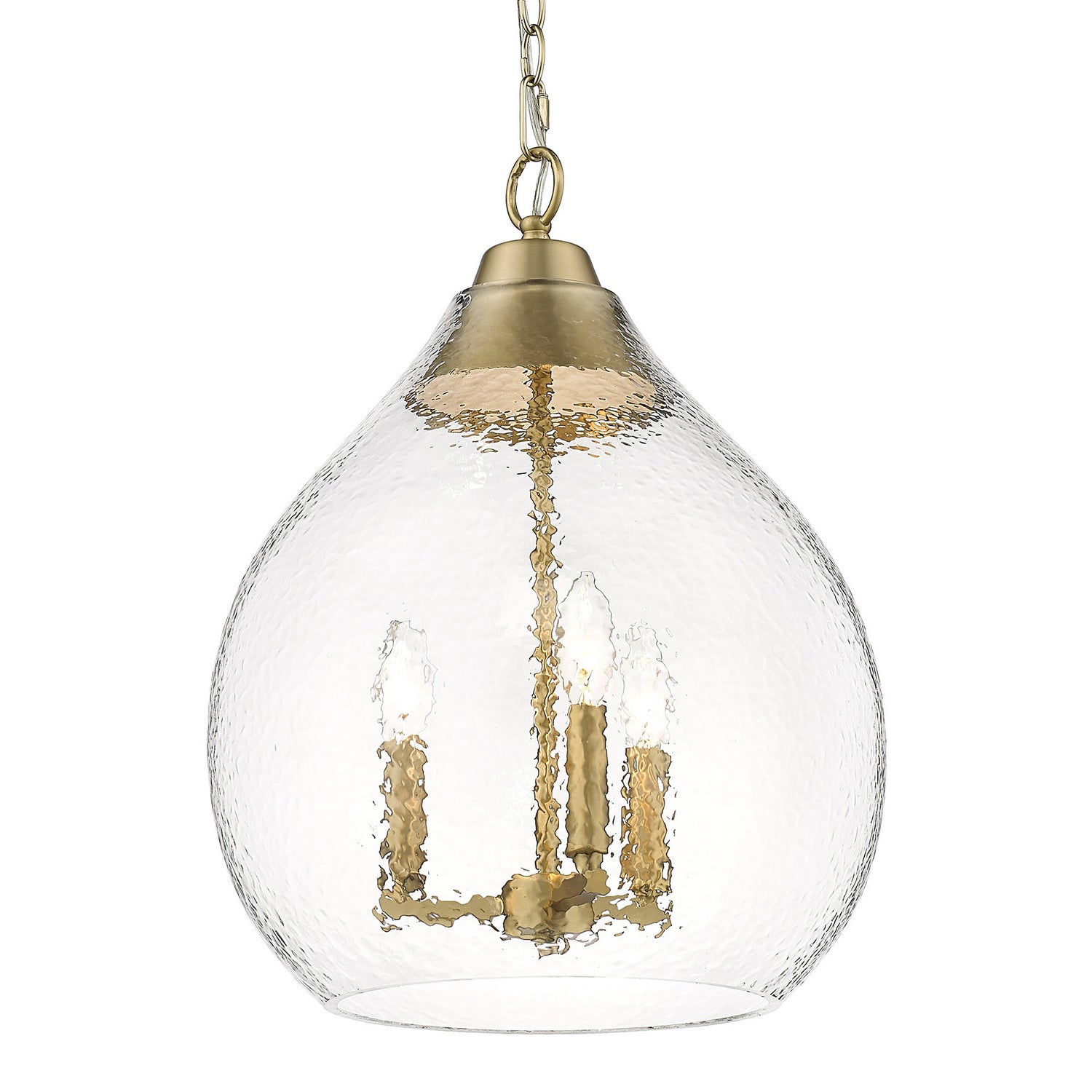 Golden - 1094-3P BCB-HCG - Three Light Pendant - Ariella BCB - Brushed Champagne Bronze