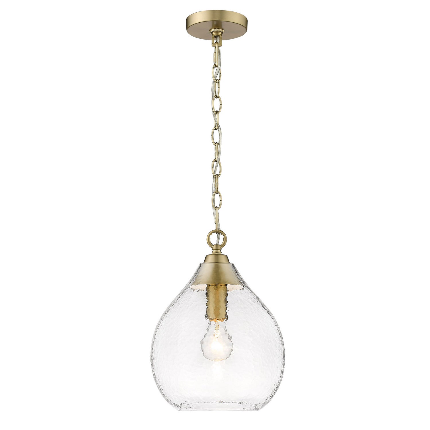 Golden - 1094-S BCB-HCG - One Light Pendant - Ariella BCB - Brushed Champagne Bronze