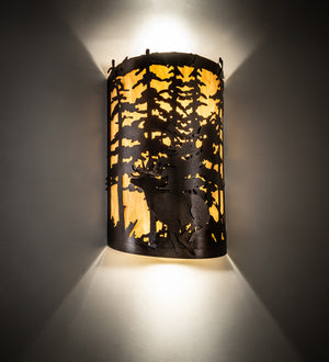 Meyda Tiffany - 229318 - Two Light Wall Sconce - Tall Pines - Copper Vein