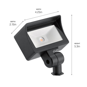 Kichler - 16026BKT27 - LED Flood Light - Led Integrated Wash - Textured Black
