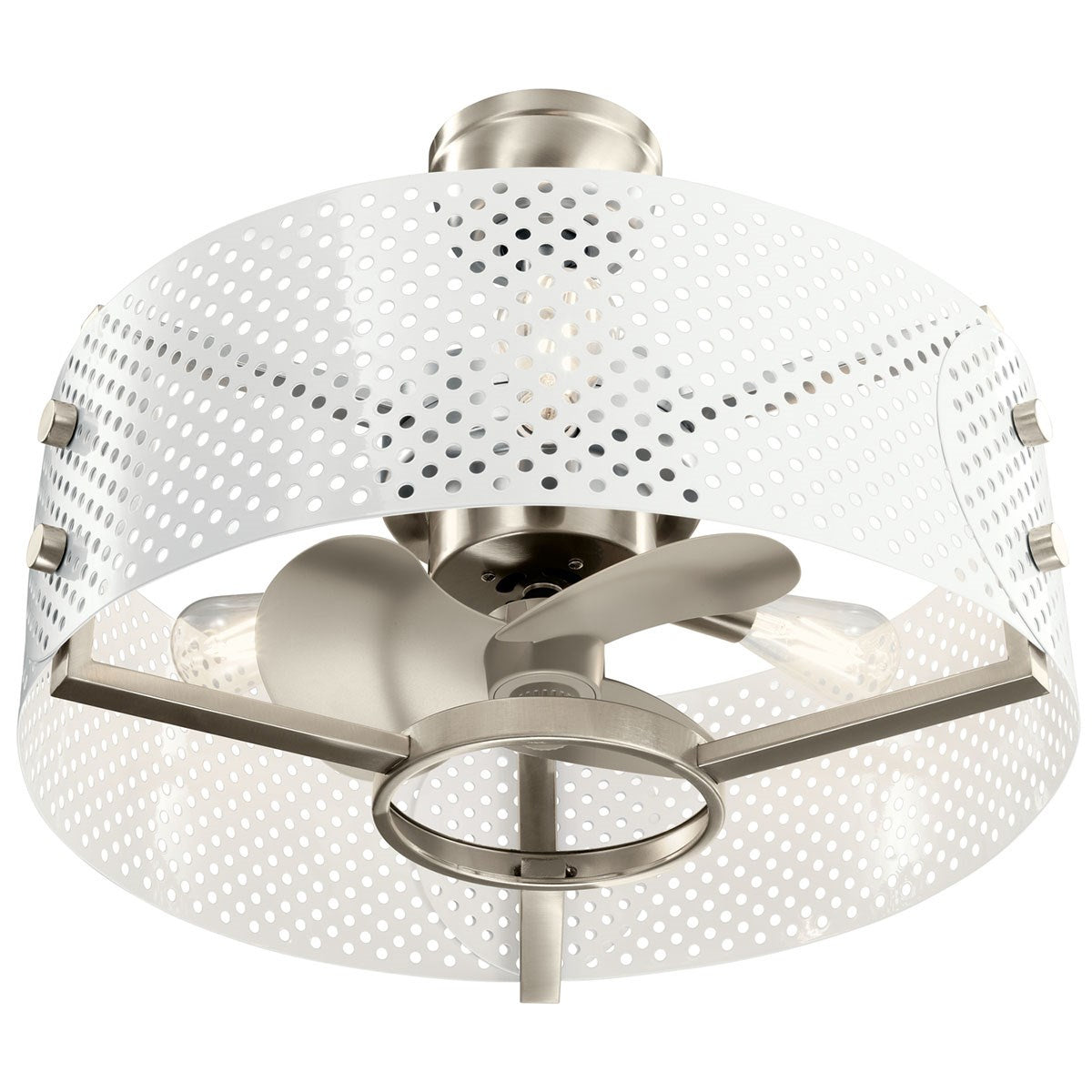 Kichler - 300041BSS - 13"Ceiling Fan - Eyrie - Brushed Stainless Steel