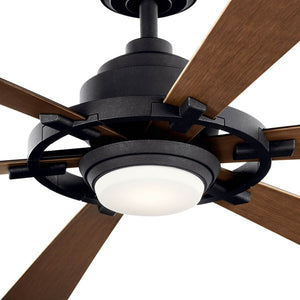 Kichler - 300241DBK - 52"Ceiling Fan - Gentry Lite - Distressed Black