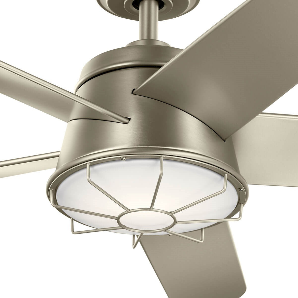 Kichler - 310072NI - 54"Ceiling Fan - Daya - Brushed Nickel