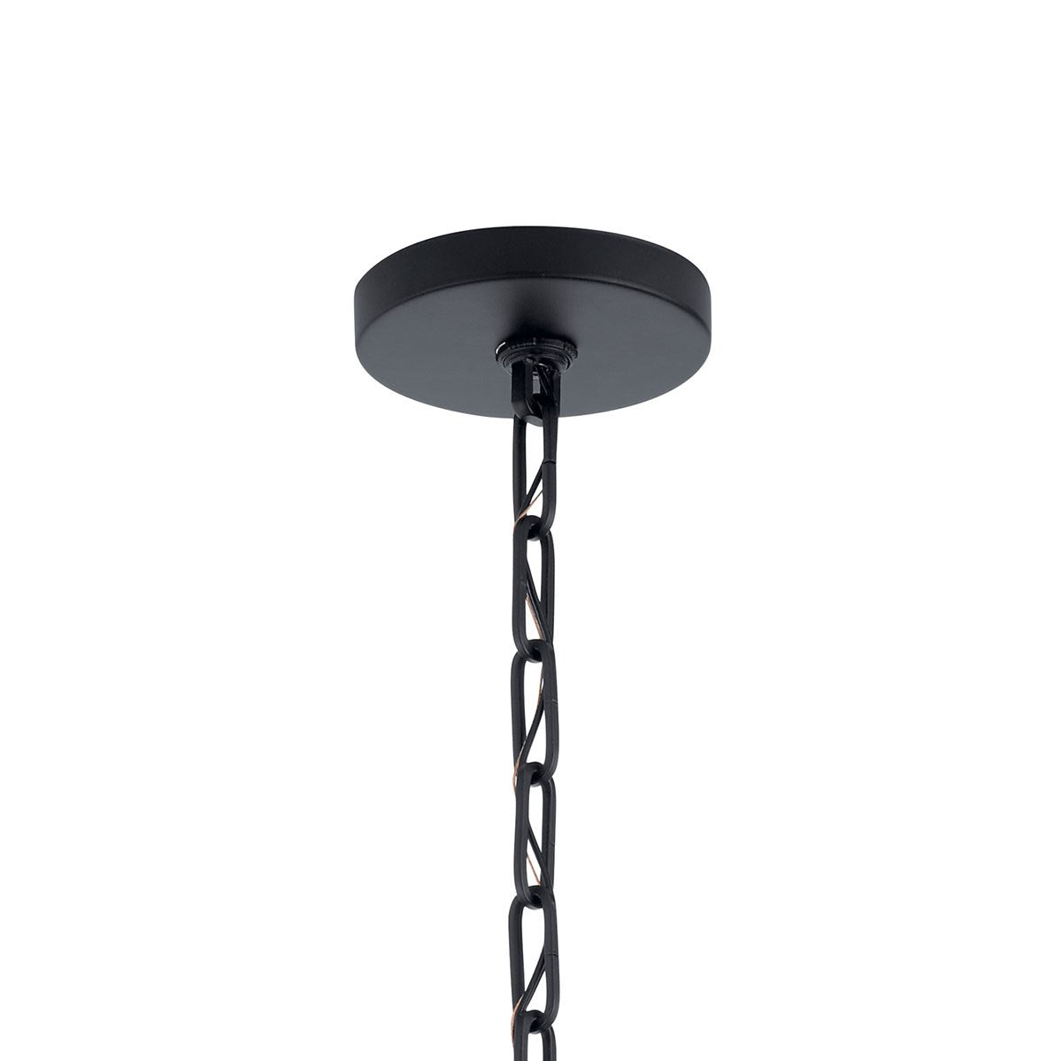 Kichler - 43498BK - Four Light Pendant - Abbotswell - Black