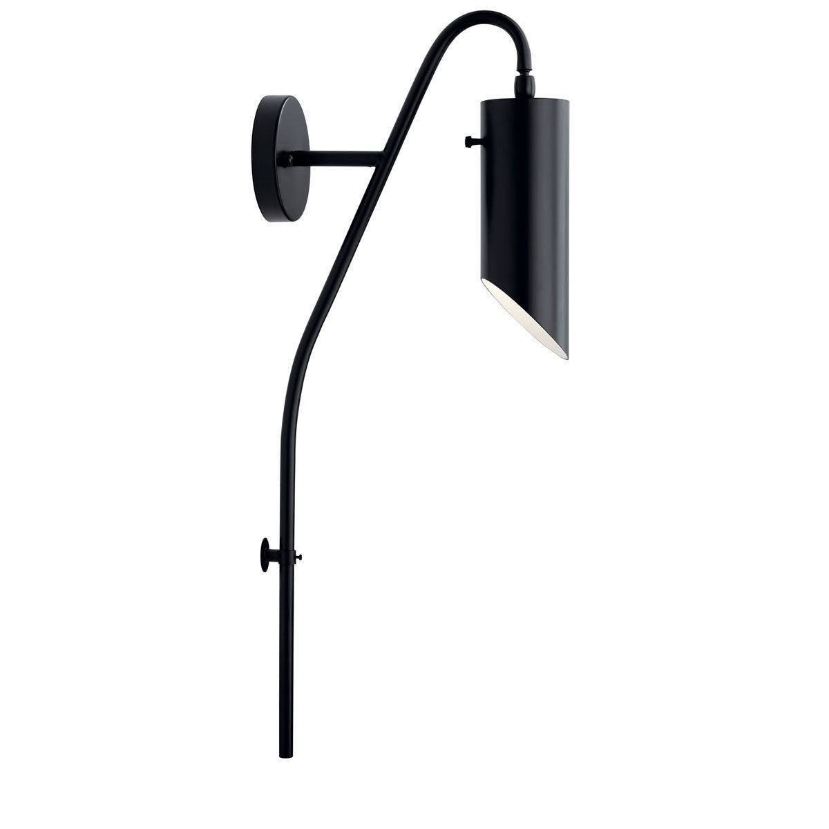 Kichler - 52165BK - One Light Wall Sconce - Trentino - Black