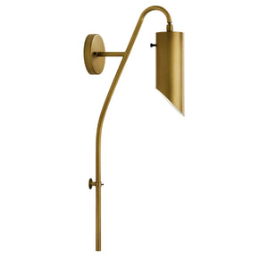 Kichler - 52165NBR - One Light Wall Sconce - Trentino - Natural Brass