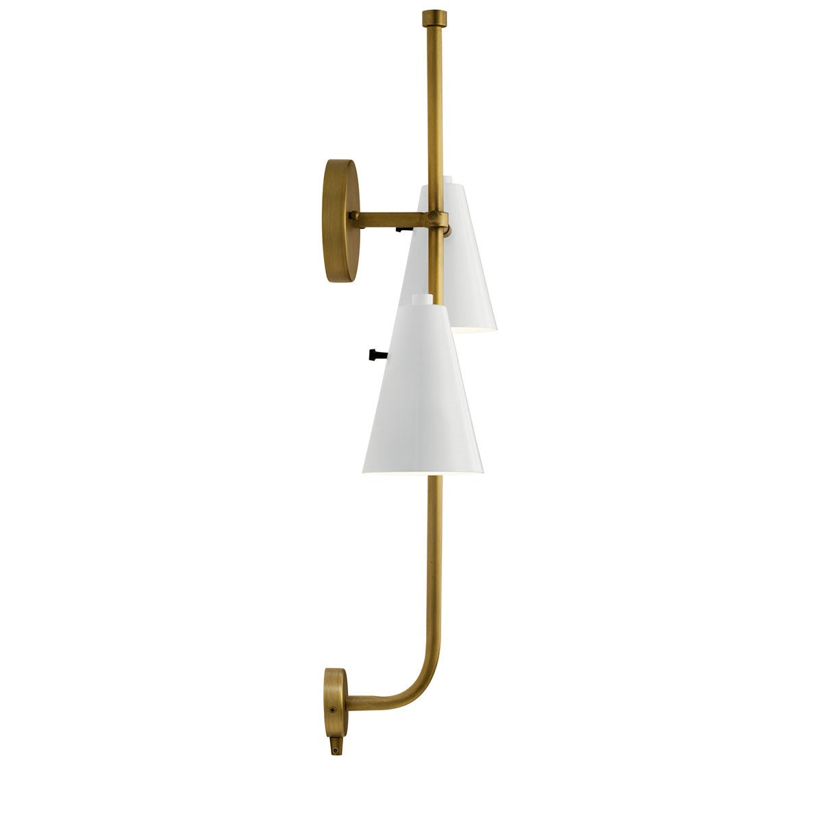 Kichler - 52174WH - Two Light Wall Sconce - Sylvia - White