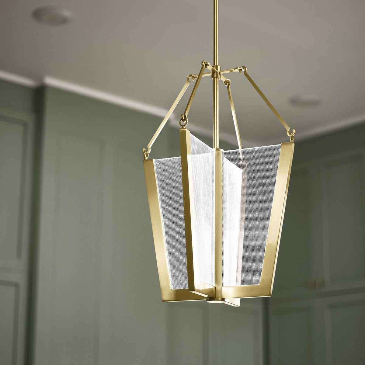 Kichler - 52291CGLED - LED Pendant - Calters - Champagne Gold