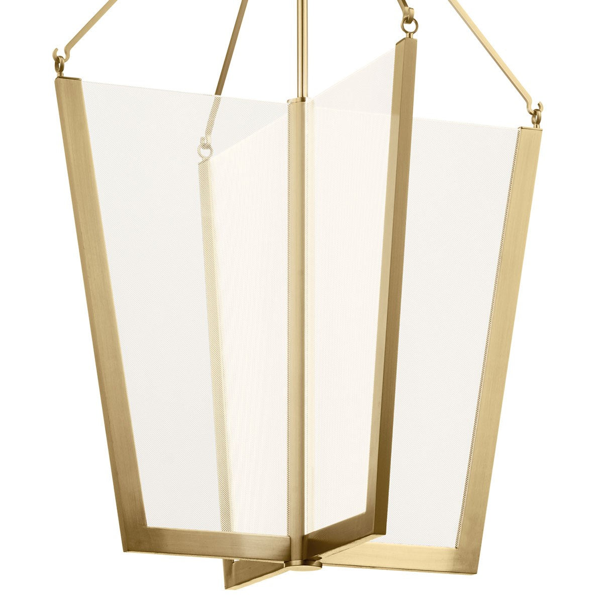 Kichler - 52292CGLED - LED Foyer Pendant - Calters - Champagne Gold