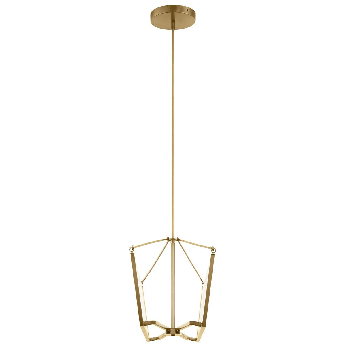 Kichler - 52293CGLED - LED Linear Chandelier - Calters - Champagne Gold