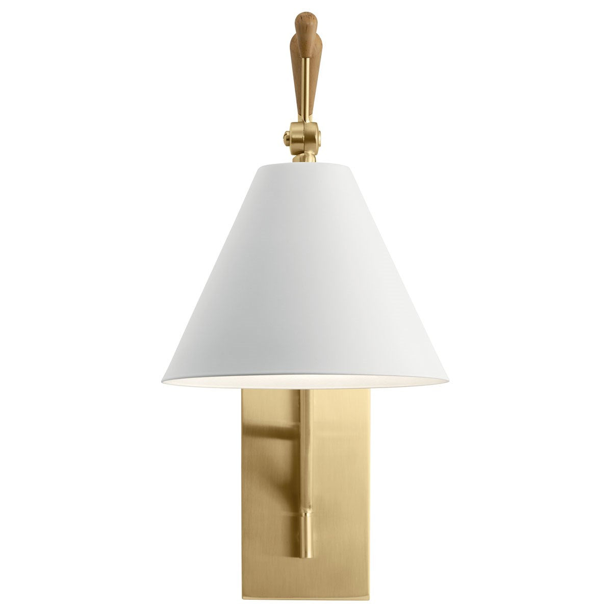 Kichler - 52339CG - One Light Wall Sconce - Finnick - Champagne Gold