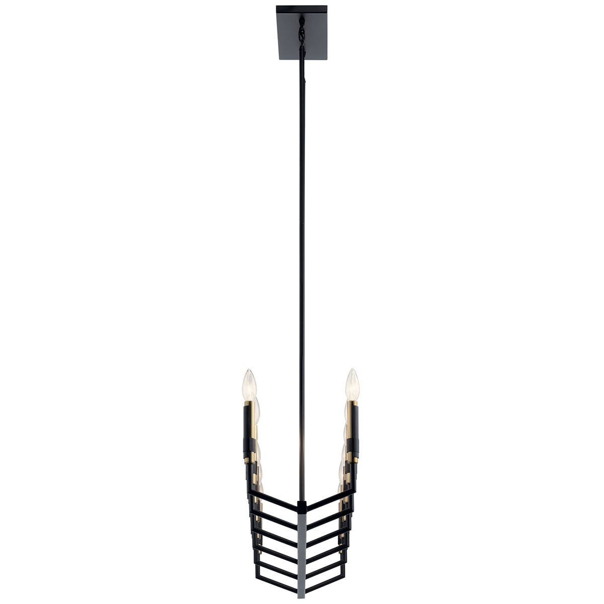 Kichler - 52350BK - 12 Light Chandelier - Armand - Black