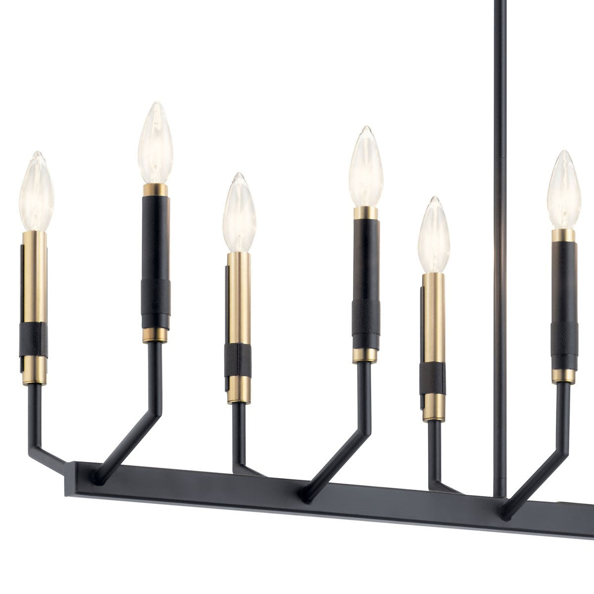 Kichler - 52350BK - 12 Light Chandelier - Armand - Black